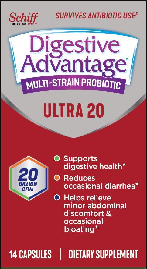 DIGESTIVE ADVANTAGE MultiStrain Probiotic Capsules